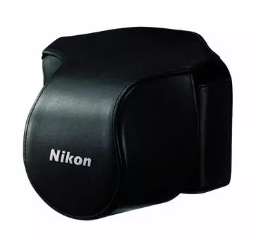 Черный кожаный чехол Nikon для цифровой камеры Nikon 1 V1 CB-N1000SA