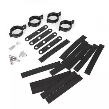 Черный кронштейн для крепления вилки фары мотоцикла, универсальный аксессуар, подходит ли для Yamaha34?41мм