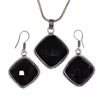 Черный кулон на позвоночнике с драгоценными камнями, ювелирные изделия ручной работы ко Дню святого Валентина, золото