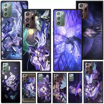 Черный лебедь Honkai Star Rail Dan Heng чехол для Samsung Galaxy Note 20 Ultra 8 10 Lite 9 TPU чехол для телефона Note 10 Plus черный корпус Samsung Note 9
