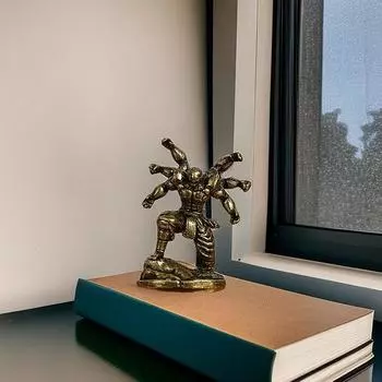 Черный миф Укун чай питомец латунные украшения бутик милый мини обезьяний король чайный сервиз украшения чайный столик аксессуары 3