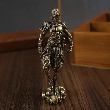 Черный миф Укун чай питомец латунные украшения бутик милый мини обезьяний король чайный сервиз украшения чайный столик аксессуары