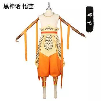 Черный Миф Укун Cos Костюм Nezha Game Костюм Косплей Анимационные Персонажи Аниме Костюм L