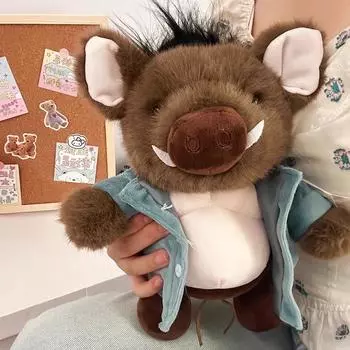 Черный миф Укун Периферийная кукла Чжу Бацзе Кукла Рюкзак Подвесная плюшевая игрушка Подарок парню 30cm