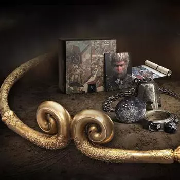 Черный миф Укун реквизит ужесточение проклятия сплав ремесло ожерелье кольцо значок игра периферийный дизайн друг подарок