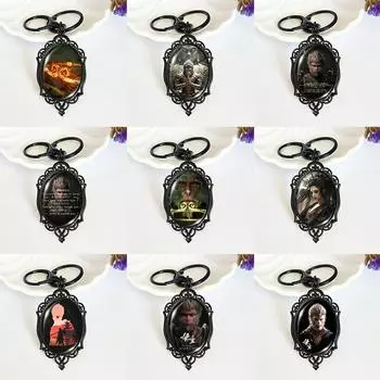 Черный мифический брелок Укун игровая периферия мультяшный персонаж король обезьян брелок сумка кулон декор геймер фанаты игровой подарок