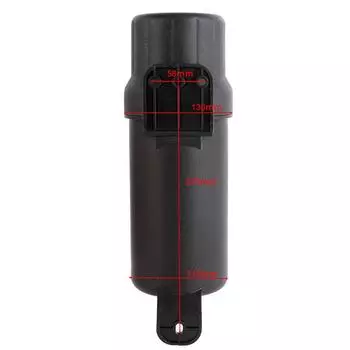 Черный Мотоцикл Квадроцикл Водонепроницаемый Инструментальный Тубус Перчатки Дождевик Ящик для Хранения Универсальный