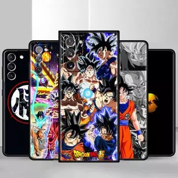 Черный мягкий чехол для телефона Samsung Galaxy S22 S21 S20 Ultra FE S9 S8 S10 Plus Note 20 10 9 Fundas, чехол японского аниме Samsung Note 9