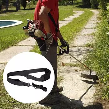 Черный мягкий ремень через плечо Нейлоновый плечевой ремень с мягкой подкладкой A