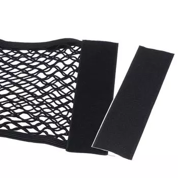 Черный настенный сетчатый карман для пластикового пакета, сетчатая сетка для хранения, клейкий сетчатый карман для мешка для мусора, мусорного мешка B