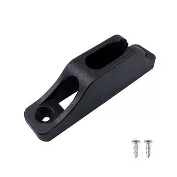 2 шт. Nyon Kayak Cord Lock Cleat, веревочный фиксатор, подходит только для мягкой веревки 6 мм, бесплатные установочные винты
