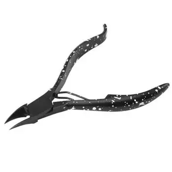 Черный ноготь на ногах вросший дизайн ногтей кусачки для кутикулы ножницы для обрезки кромок маникюрные ножницы плоскогубцы инструмент педикюр средство для удаления мертвой кожи one-size серебряный