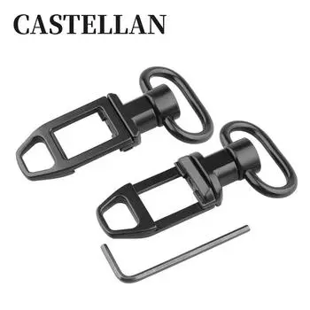 Черный песок QD металлическая пряжка кольцо ремешок для 20 мм рельс игрушка аксессуары ZW-11BK чёрный