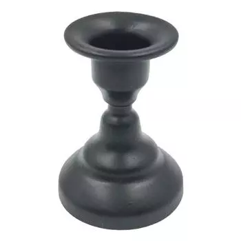 Черный подсвечник Подсвечники Аксессуары чёрный