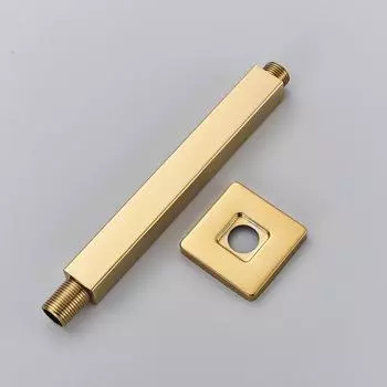 Черный потолочный душевой кронштейн, бесплатная доставка, держатель для душевой лейки из нержавеющей стали, скрытая установка, фиксированная труба для душа