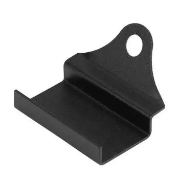 Черный Прямоугольный CNC Кронштейн для Крепления Мотоциклетных Приборов Держатель для Вольтметра и Датчика Температуры Воды