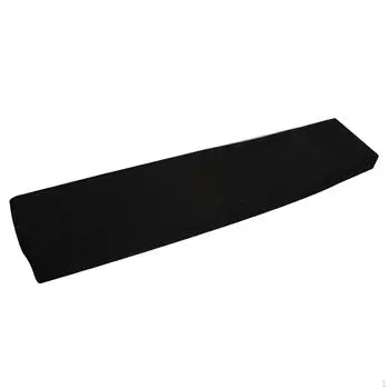 Черный пылезащитный чехол для клавиатуры электронного пианино, 88 клавиш, 134x29x12 см