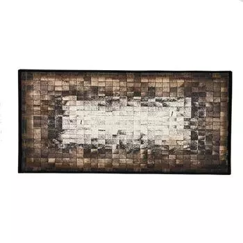 Черный ретро кристальный бархатный противоскользящий большой ковер 40*60cm чёрный