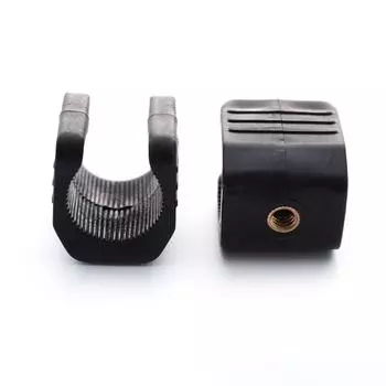 Черный резьбовой интерфейс U-образный зажим для фонарика U-образный зажим для рыболовного фонаря
