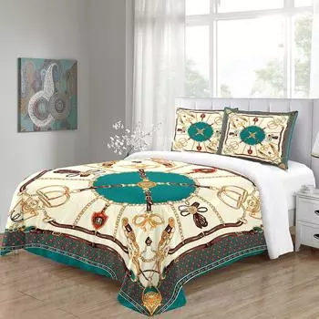 Черный роскошный дизайнерский бренд King Queen Twin, полный комплект постельного белья, комплект пододеяльников для односпальной двуспальной кровати и 2 наволочки 135x200 cm