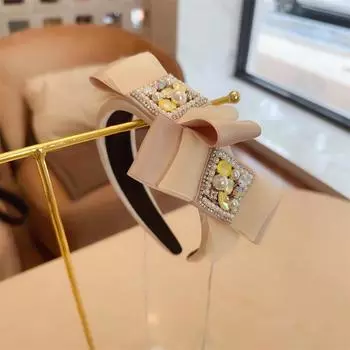 Черный Розовый Синий Два Больших Бантовых Зажима для Волос для Женщин Девочек Аксессуары для Волос Повязка для Волос Заколки Головной Убор