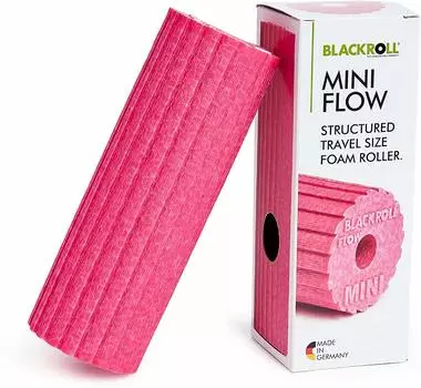Черный рулон немецкий пенный валик Mini FLOW 20 г 15 см x 6 см (розовый) розовый