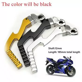 Черный рычаг кикстартера мотоцикла, педаль запуска, комплект рычага переключения передач для 110-250 куб.см