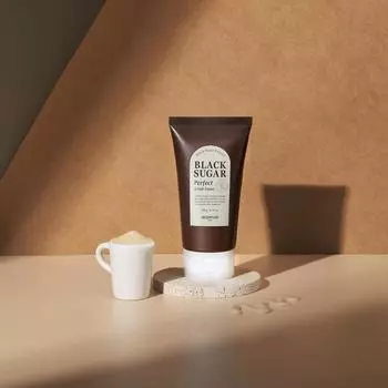 Черный сахарный идеальный скраб-пена 180 мл