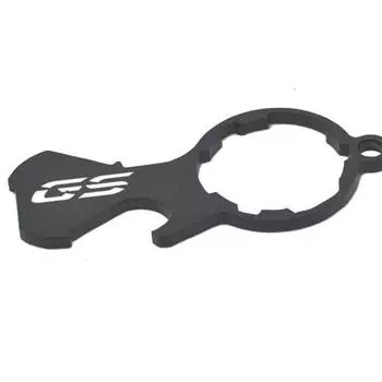 Черный, серебристый подходит для BMW R1200GS LC Adventure Motor Мотоциклетный масляный колпачок, гайка, монтажный гаечный ключ, инструмент серебряный