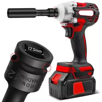 Черный шестигранный разъем для электрического ключа переменного тока высокой твердости