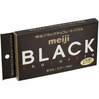 Черный шоколад Meiji Puzzle Bitter