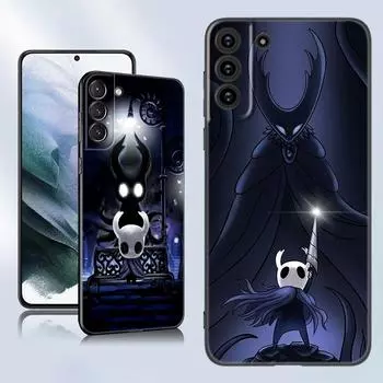 Черный силиконовый чехол для телефона Hollow Knight для Samsung Galaxy S23 S21 S20 FE S24 S22 Ultra S10E S10 S9 S8 Plus Samsung S10 Plus