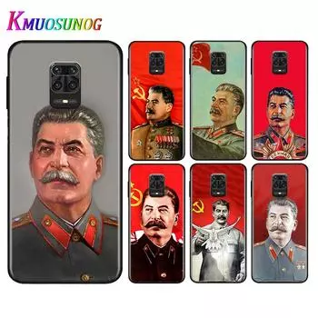 Черный силиконовый чехол «Сталин Советский Союз» для Xiaomi Redmi Note 9 9S Pro Max 8T 8 7 6 5 Pro 5A 4X4, чехол для телефона, сумка Redmi Note 4X(32GB)