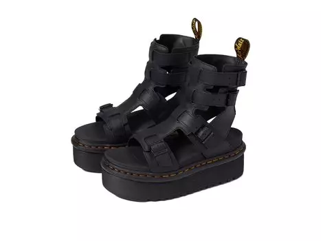 Черный Softy T BLACK UK6 [Dr. Мартенс] Джиаванна, - Приблизительно. 25,0 см