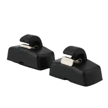 Черный солнцезащитный козырек автомобиля фиксированный зажим крючок для Passat B5 B6Beetle Golf MK4 3B0857561B солнцезащитный козырек крепление стойка крепежный кронштейн замена CHINA