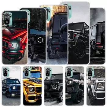 Черный спортивный автомобиль мужской мужской G63 мягкий чехол для Xiaomi Redmi Note 11S 10S 11 10 чехол для телефона 11T 11E Pro 9 9S 8 8T 9T 7 6 5 4X Shell Redmi Note 11S 4G
