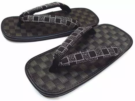 Черный татами клетчатый мат решетка черный черный свет сделано в Японии размер подходит для [Setta] (клетчатые стринги), единственный, (LL (9 измерений: 26.5см