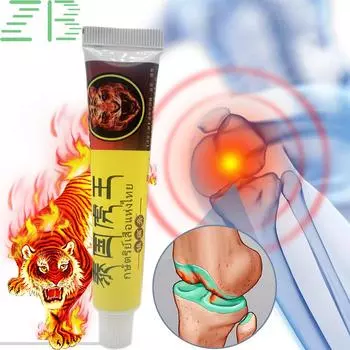 Черный тигровый бальзам, мазь для лечения ревматоидного артрита, крем для облегчения боли в поясничном отделе позвоночника, китайский медицинский пластырь