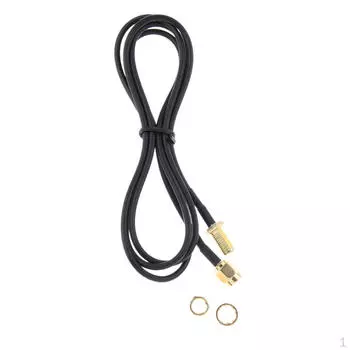 Черный удлинительный кабель-адаптер «папа-мама» для , /3.