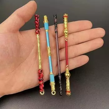 Черный Укун Сунь Укун Магия Золотая Дубина Игра Аниме Новый Стиль Металл Древний Стиль Мечи Подарки на День Рождения Игрушки Дети A3