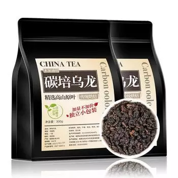 Черный улун Baiyu, обжаренный на древесном угле, и османтусовый улун, выдержанный чай Tieguanyin Charcoal Oolong 300g