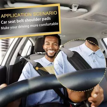 Черный уменьшающий вес плечевой ремень для рюкзака, декомпрессионный двойной плечевой ремень, широкий школьный ремень, плечевой ремень, аксессуары One Size чёрный