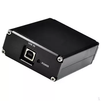 Черный USB DAC внешняя звуковая карта аудио усилитель наушники микрофон