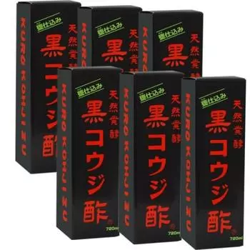 Черный уксус коджи 720 мл набор из 6 бутылок