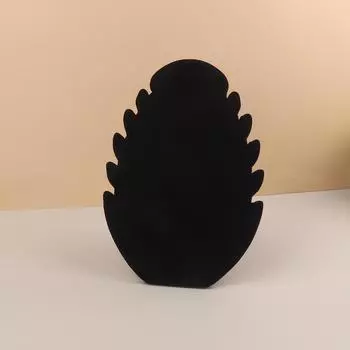 Черный Vevlet ожерелье кулон дисплей доска для хранения стенд ювелирный органайзер держатель стеллаж