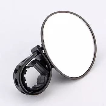 Черный велосипедный руль для велосипеда, боковые зеркала заднего вида, вращающиеся на 360 градусов, ZB