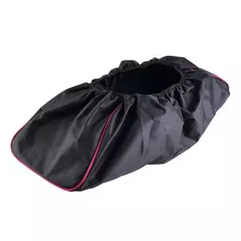 Черный водонепроницаемый противопыльный мягкий чехол для лебедки с прицепом-внедорожником емкостью 8 000–17 500 фунтов