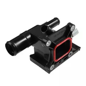 Черный выход охлаждающей жидкости двигателя с датчиком выход воды и датчик с прокладкой термостата