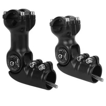 Черный высококачественный алюминиевый сплав 6061 с регулируемым углом наклона, модифицированный внешний 25.4x75