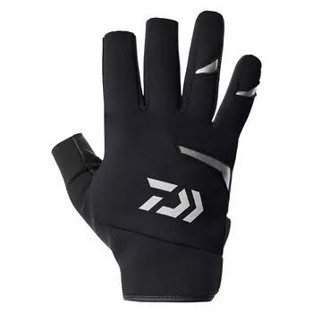Черный XL [Daiwa] Одежда/Перчатки DG-8424W чёрный